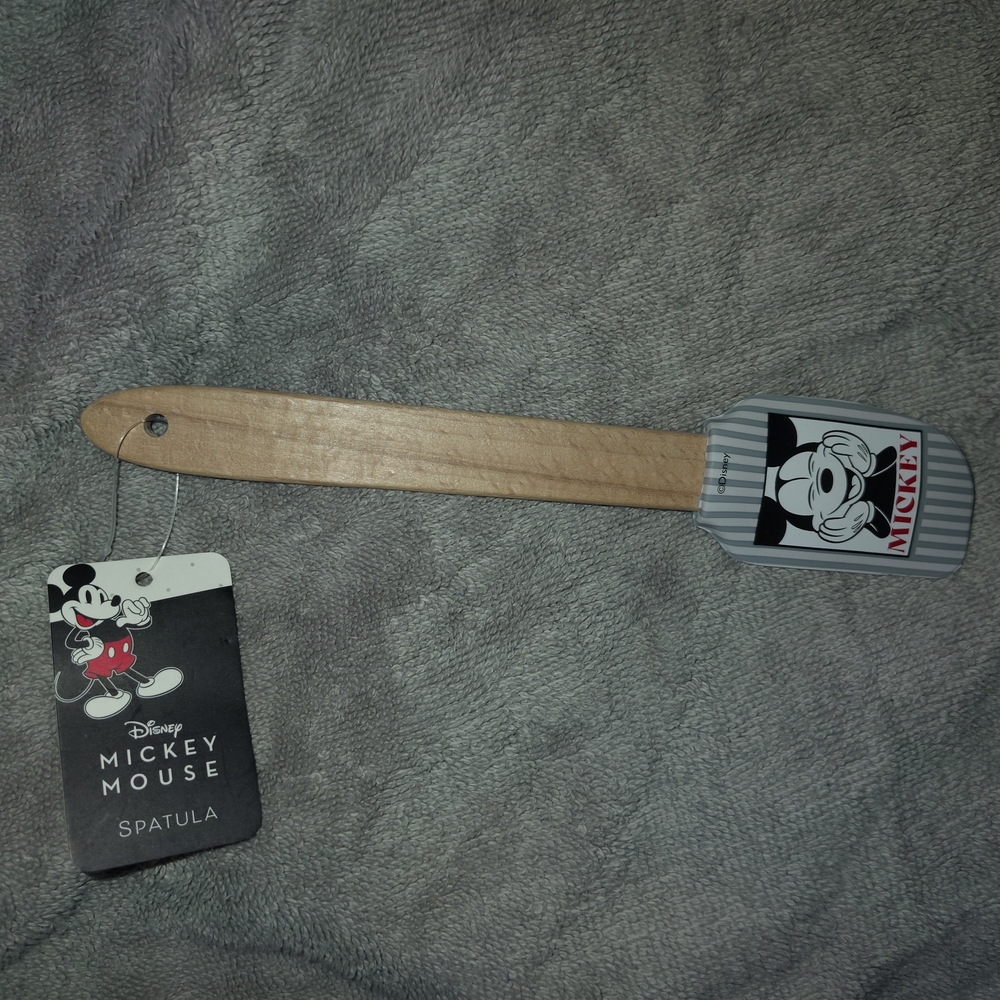 Disney Mickey Mouse Gray and Tan Spatula